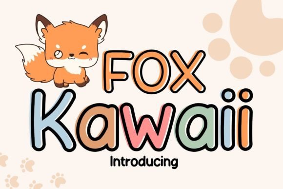 Fox Kawaii Font