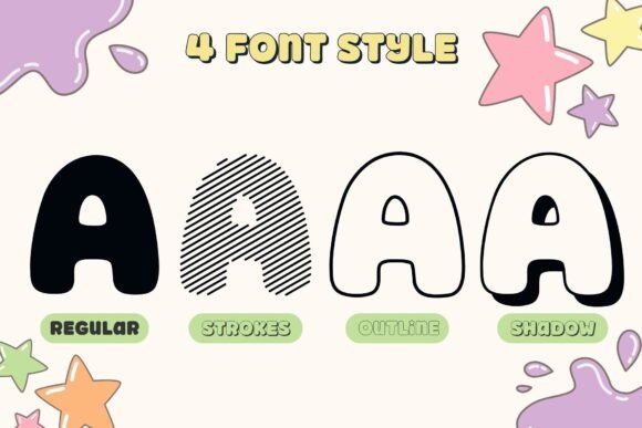 Fox Mochi Font preview 2