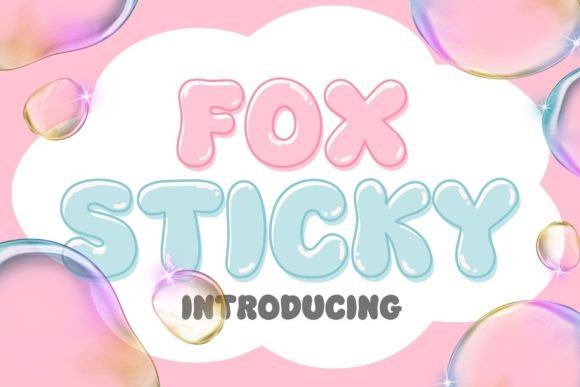 Fox Sticky Font