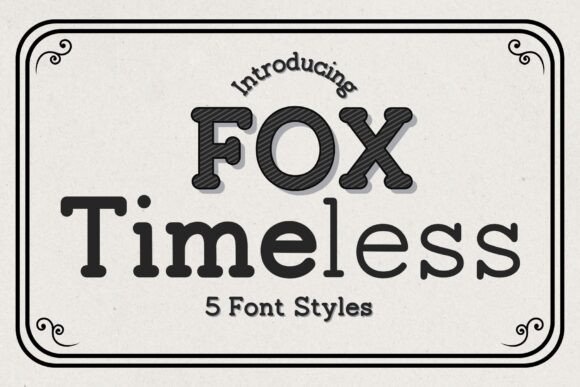 Fox Timeless Font