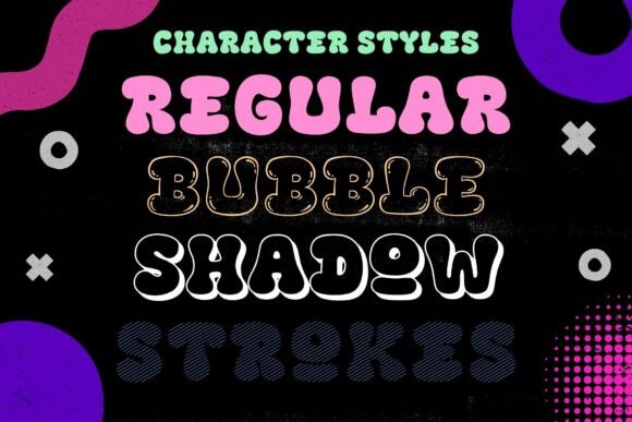 Fox Squish Font preview 2