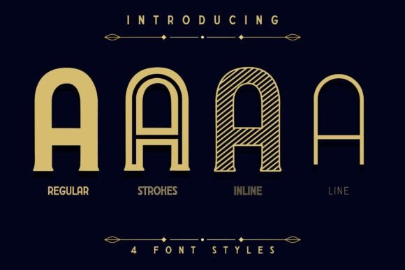 Fox Titan Font preview 2
