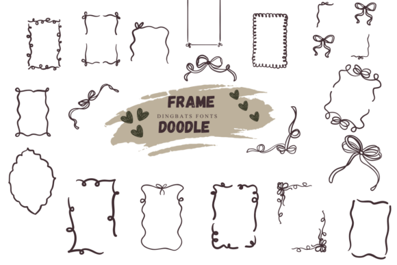 Frame Doodle Font