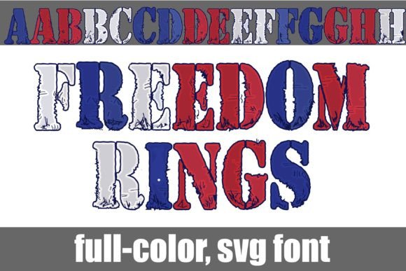 Freedom Rings Font