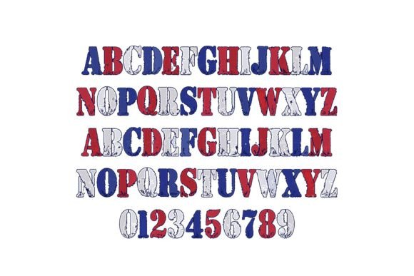 Freedom Rings Font preview 2