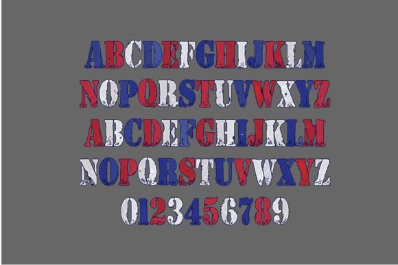 Freedom Rings Font preview 3