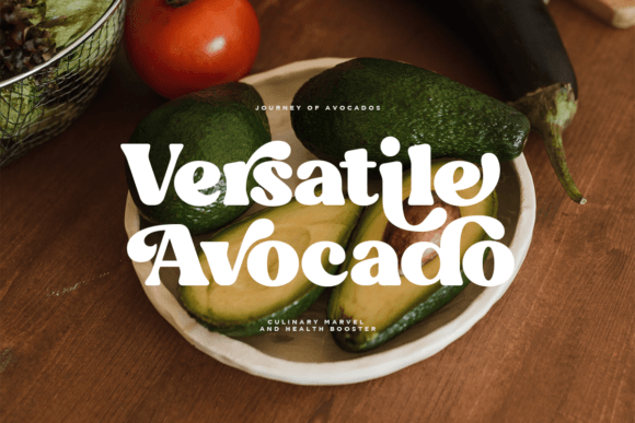 Fresh Almond Font preview 3