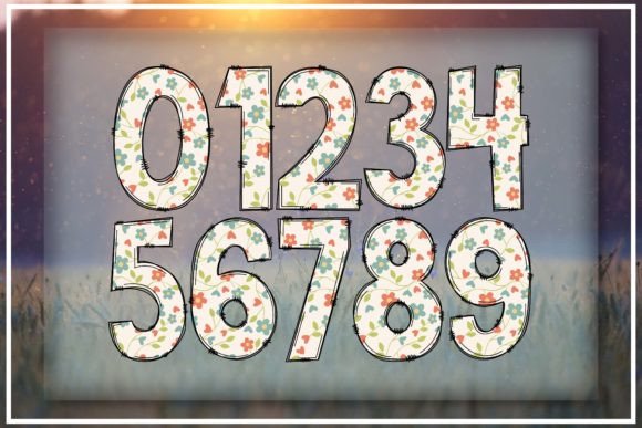 Fresh Floral Font preview 4