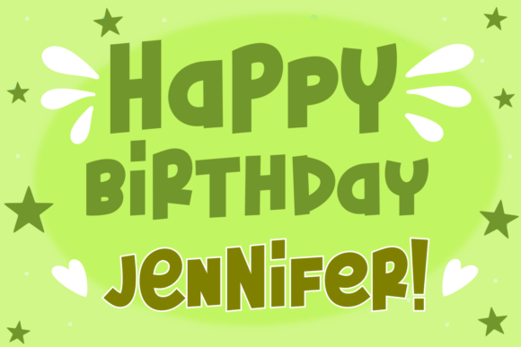 Fresh Pickle Font preview 3