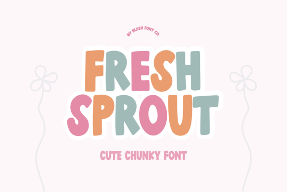 Fresh Sprout Font preview 2