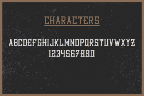 Bourbon Font preview 2
