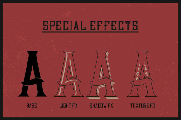 Bourbon Font preview 4