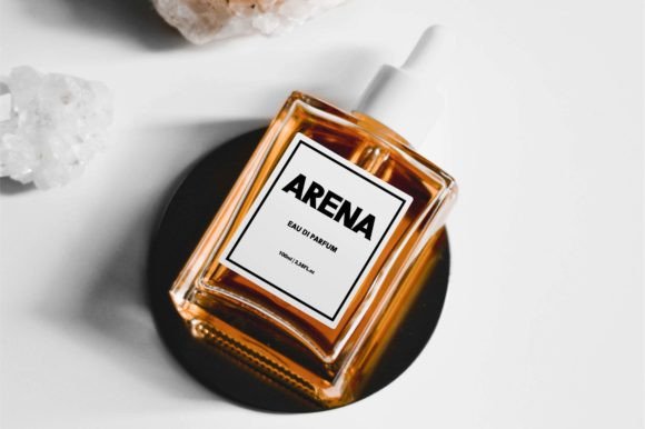 Arena Font preview 3