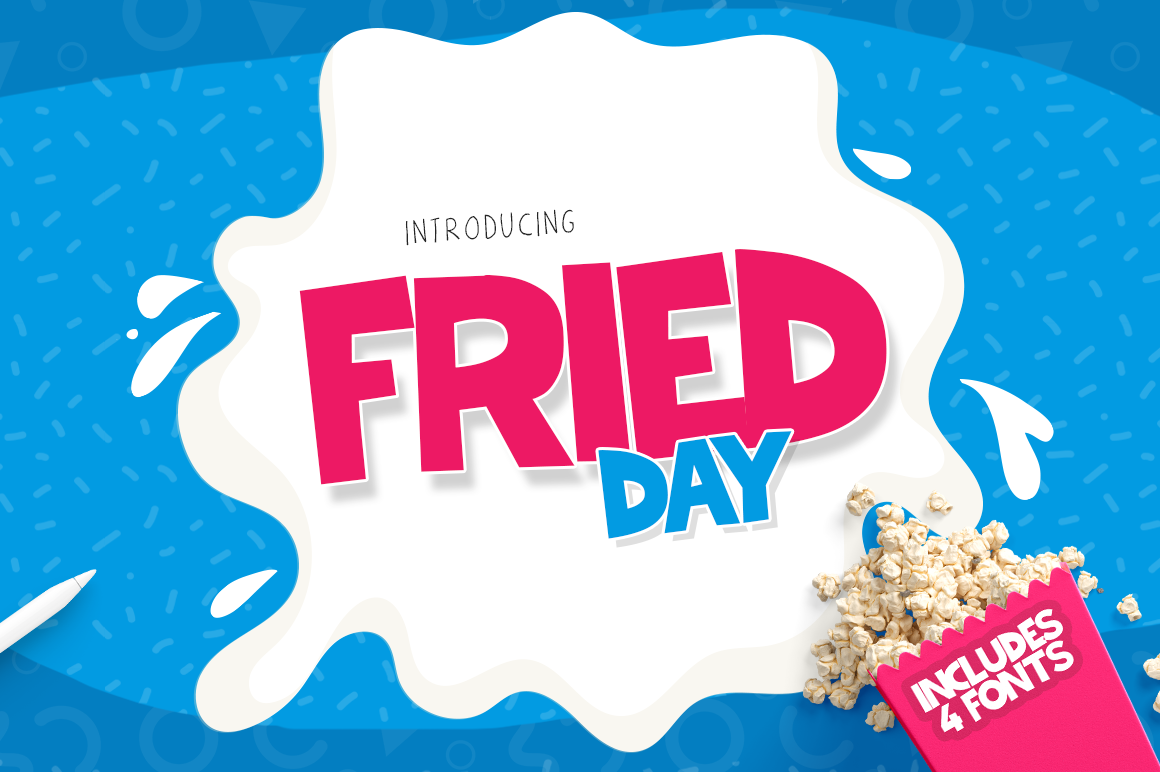Fried Day Family Font
