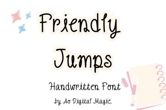 Friendly Jumps Font
