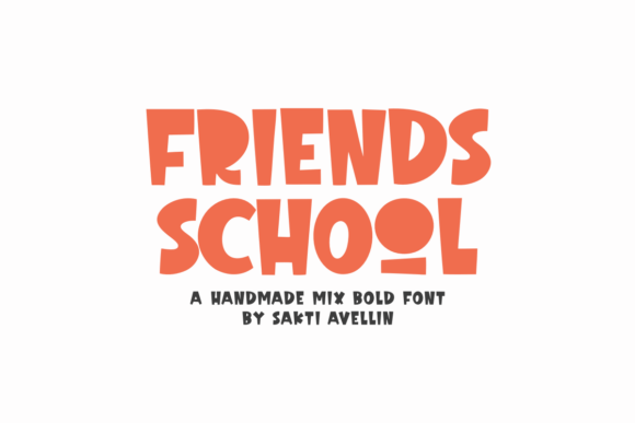Friends School Font