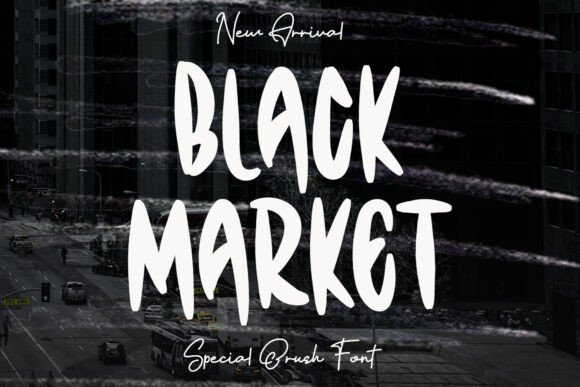 Black Market Font
