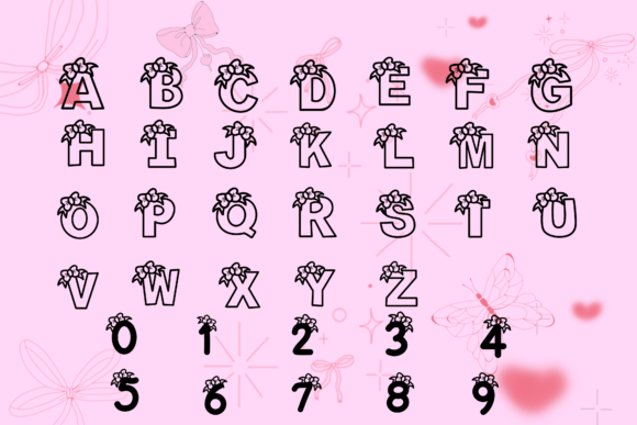 Bow Font preview 2