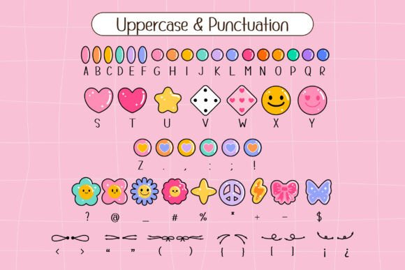 Friendship Bracelet Font preview 3