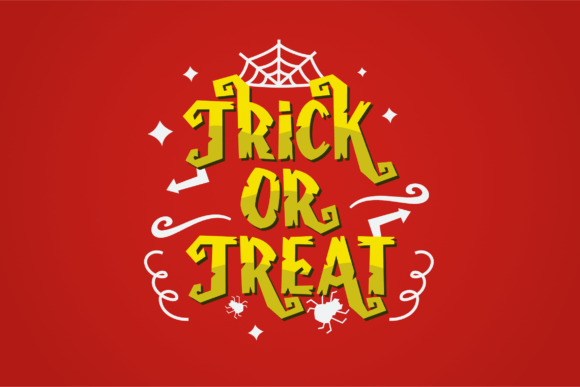 Frightening Font preview 4