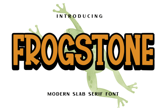 Frogstone Font