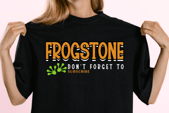 Frogstone Font preview 2