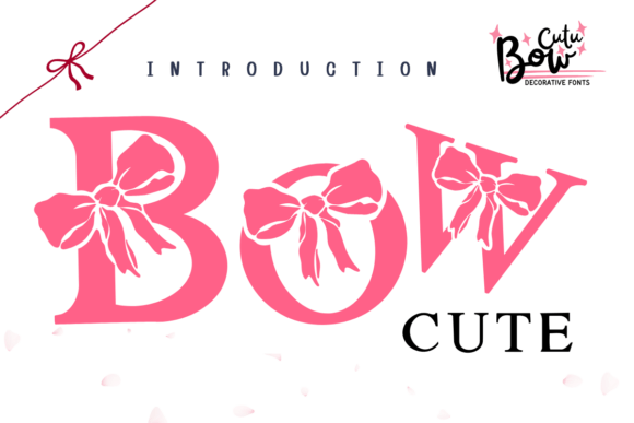 Bow Cute Font