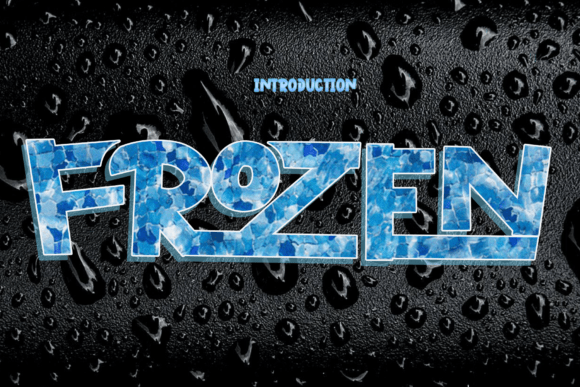 Frozen Font
