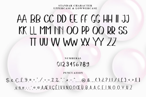 Fruit Font preview 4