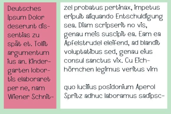 Fudright Font preview 2
