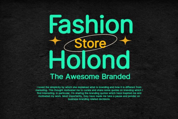 Fuildon Font preview 2