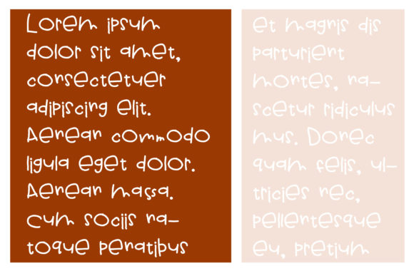 Funky Cursive Font preview 4