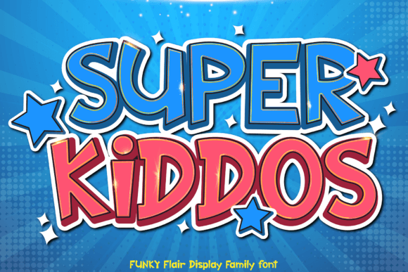 Funky Flair Font preview 3