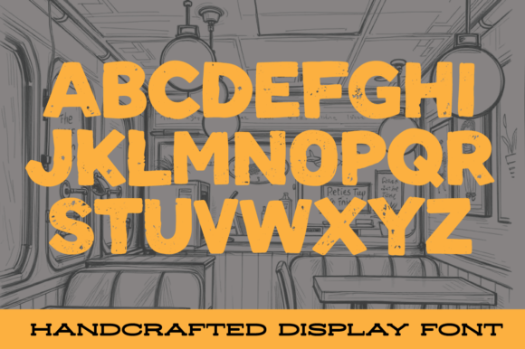 Funky Meatloaf Font preview 3