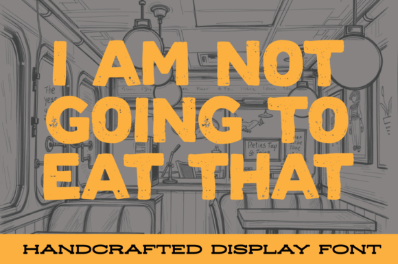 Funky Meatloaf Font preview 4
