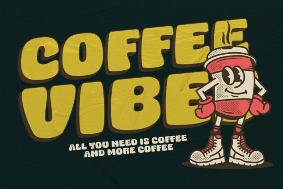 Funky Vibes Font preview 3