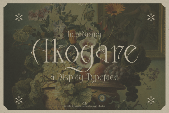 Akogare Font