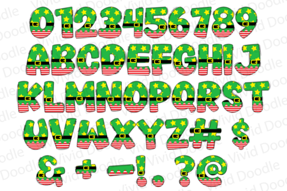 Funny Christmas Elf Font preview 3