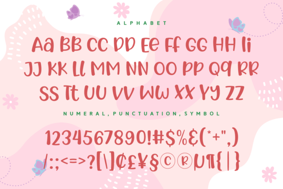 Funny Spring Font preview 4