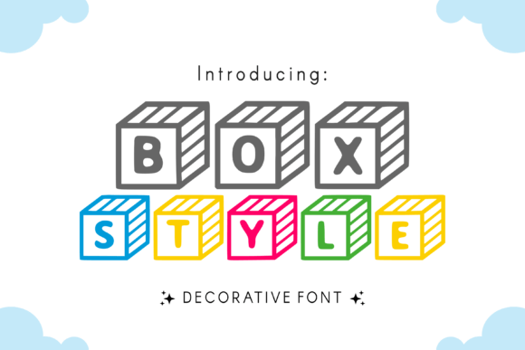 Box Style Font