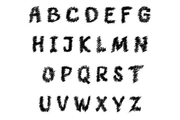 Fuzzy Wuzzy Font preview 2
