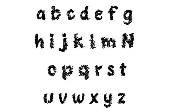 Fuzzy Wuzzy Font preview 3