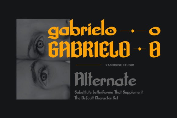 Gabrielo Font preview 3