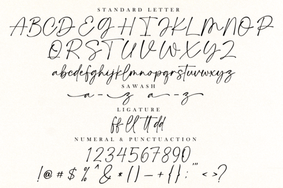 Galatine Font preview 2