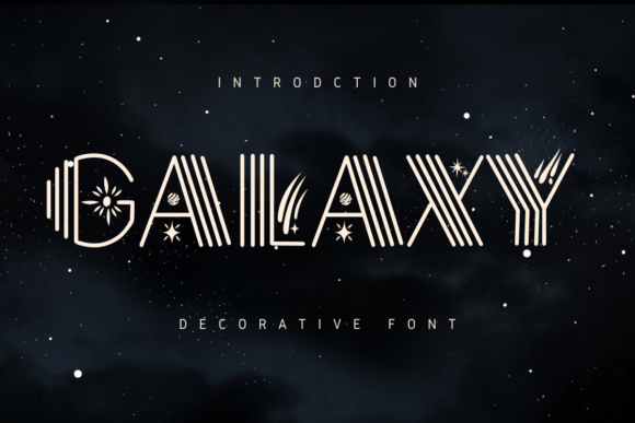 Galaxy Font