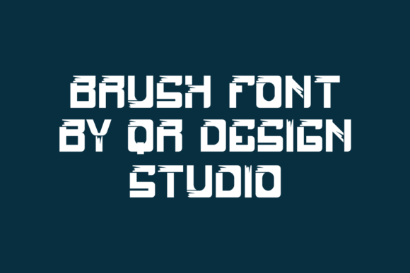 Galaxy Brush Font preview 3