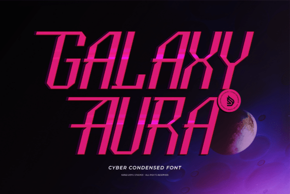 Galaxy Aura Font