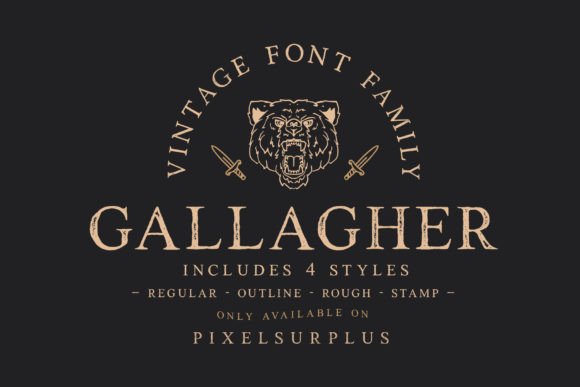 Gallagher Font