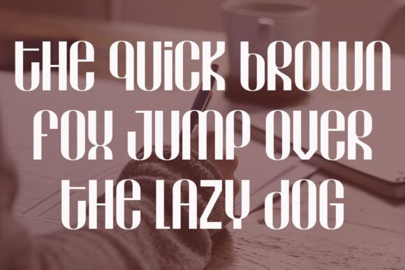 Gamalama Font preview 4