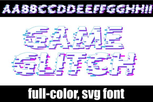 Game Glitch Font